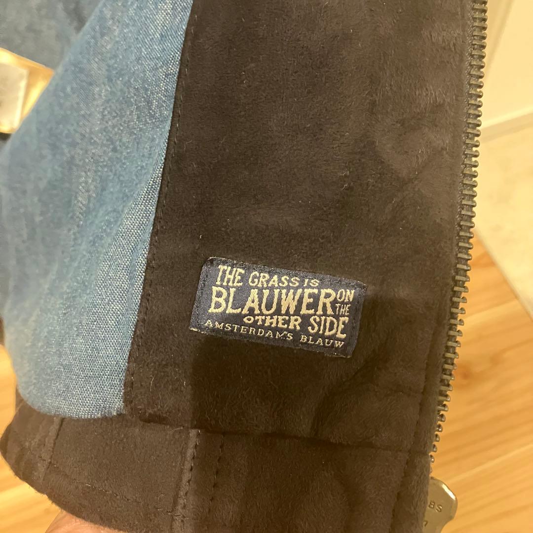 ※最終値下げ　SCOTCH&SODA ラムレザーブルゾンジャケット