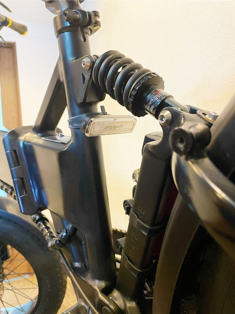 MATE 折りたたみ自転車 ブラック