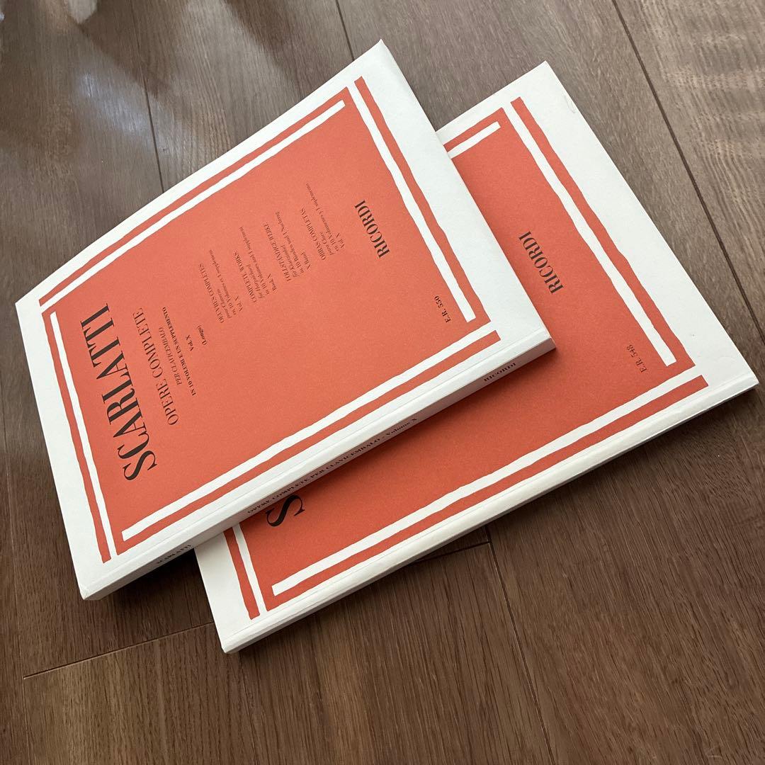 アート・デザイン・音楽 SCARLATTI OPERE COMPLETE Vol. VIII & X