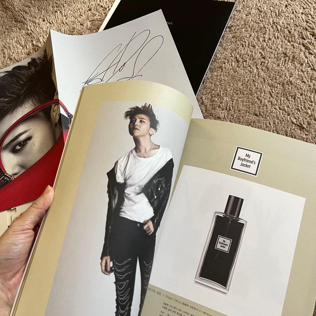 香水　Jestina BIGBANG G-dragon パンフレット　雑誌