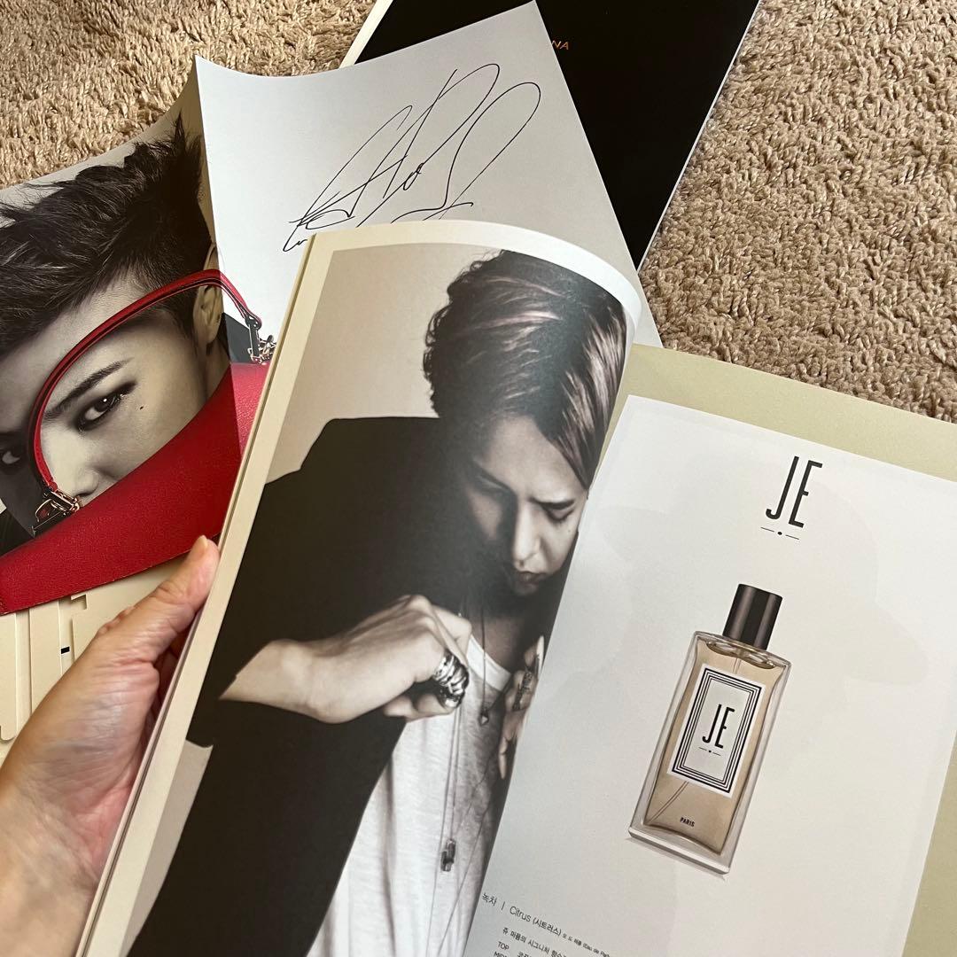 香水　Jestina BIGBANG G-dragon パンフレット　雑誌