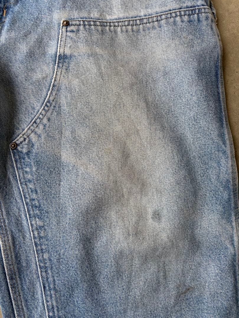 【希少】00s Carhartt ダブルニーデニムペインターパンツW44 L30