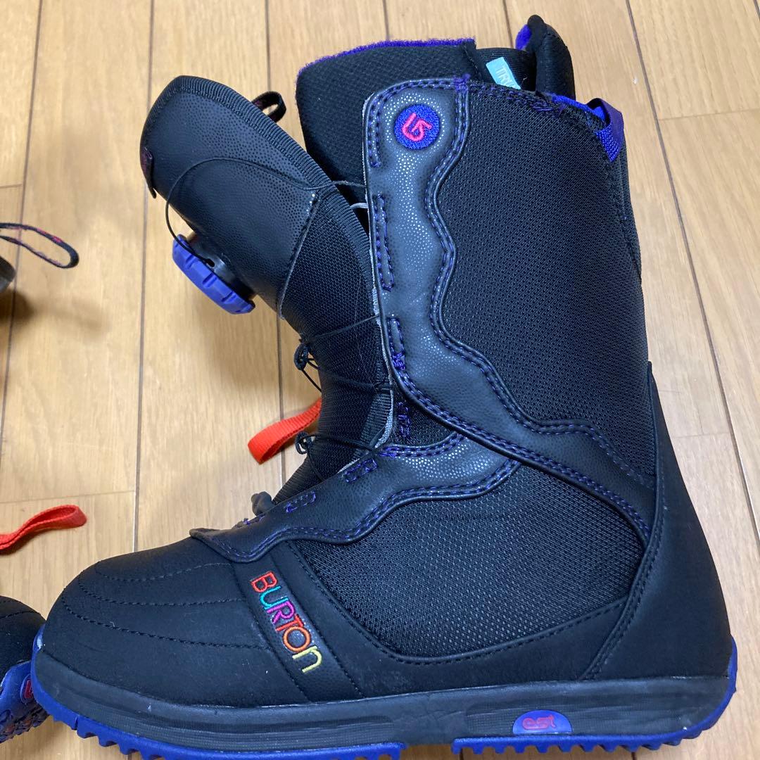 BURTON BOA スノーボードブーツ 黒/紫