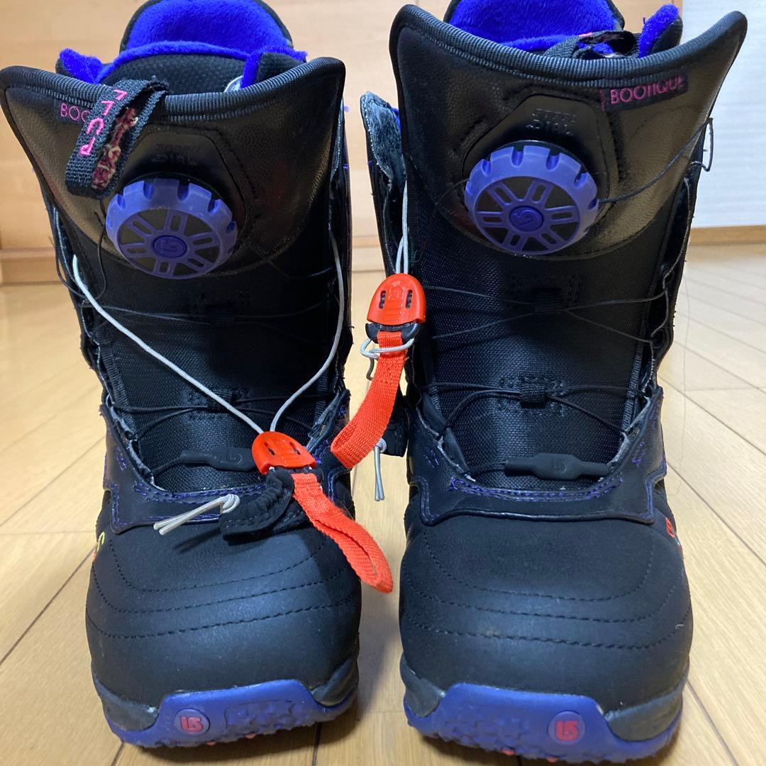 BURTON BOA スノーボードブーツ 黒/紫