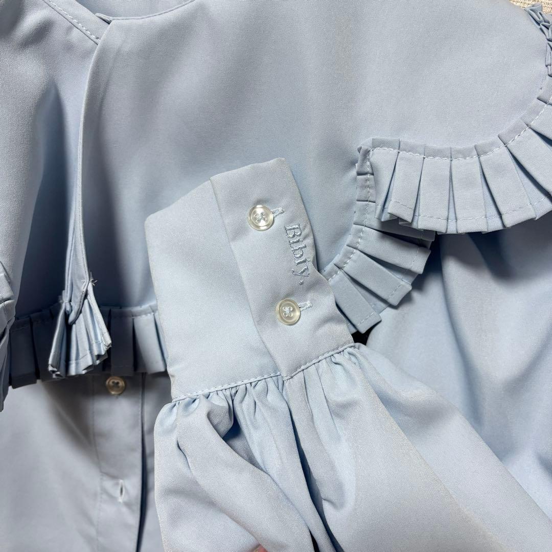 トップス Bibiy. FRANCESCA BLOUSE BLUE