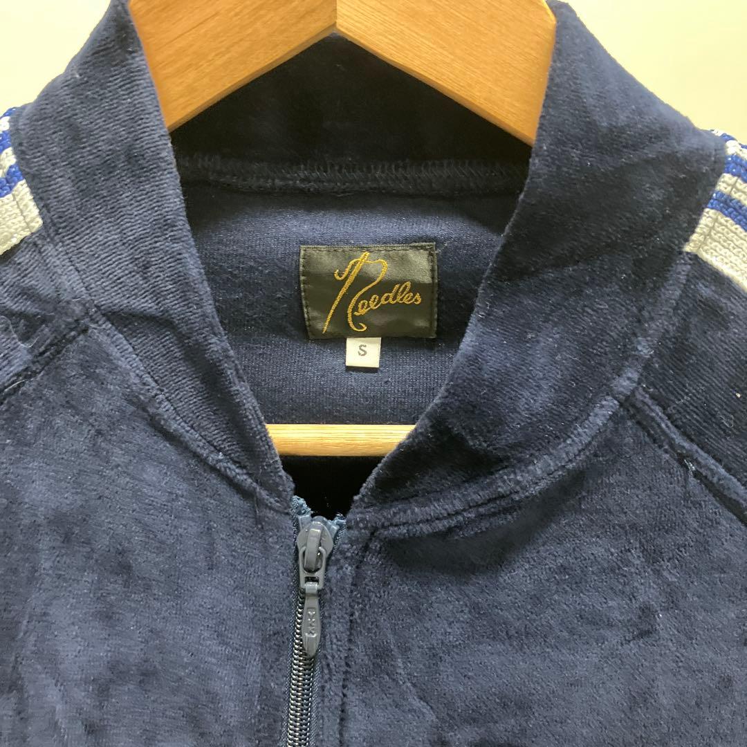 ニードルス　ネイビー トラックジャケット