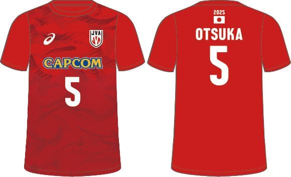 【ラストワン】 2025年 バレーボール男子日本代表 応援Tシャツ 大塚達宣 L