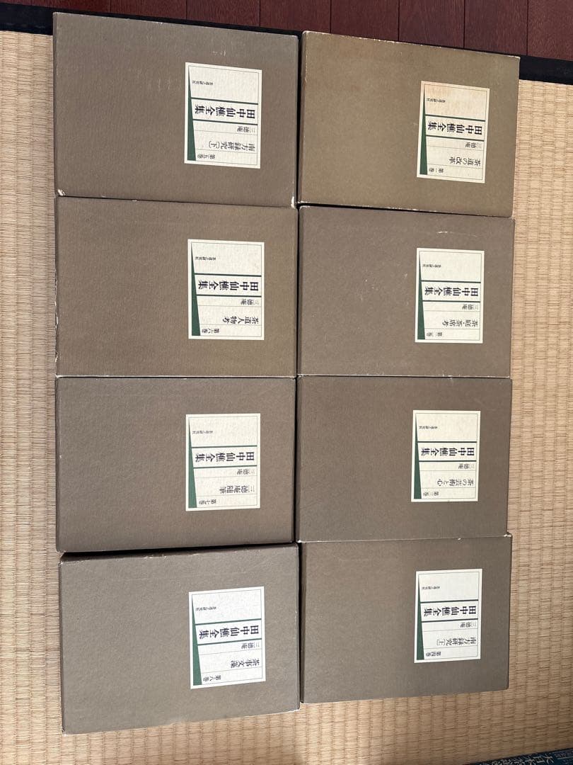 【全巻セット】三徳庵 田中仙樵全集 全8巻 茶道之研究社 茶道 専門書