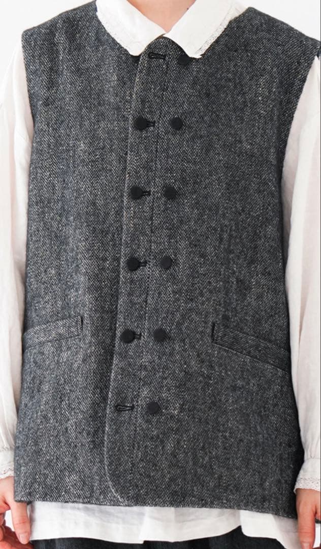 2024AW nest Robe ネストローブ ヨーロッパリネンウールベスト
