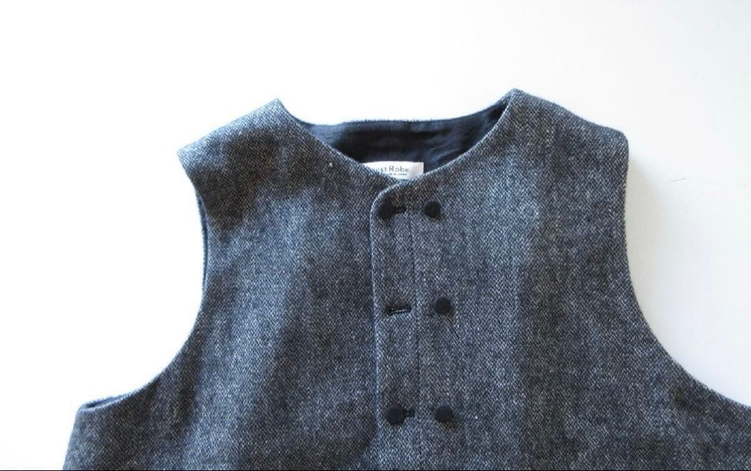 2024AW nest Robe ネストローブ ヨーロッパリネンウールベスト