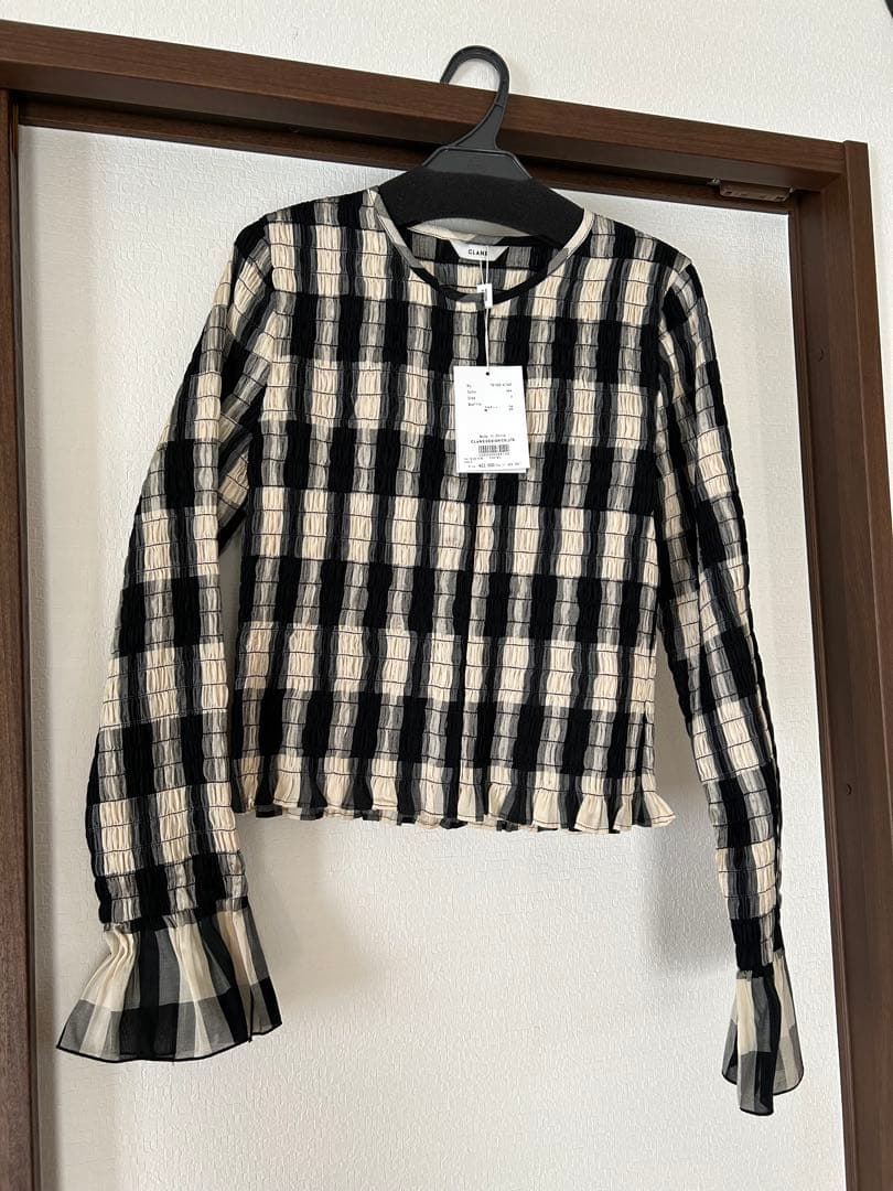 クラネ☆新品☆SHIRRING DESIGN BLOUSE☆サイズ2