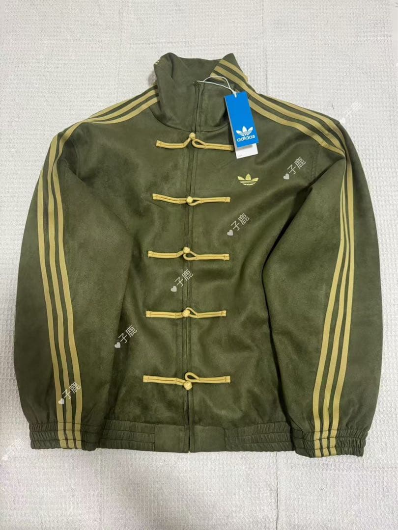 adidasアディダス 中国限定 蛇年トラックジャケットダー 緑 M.！