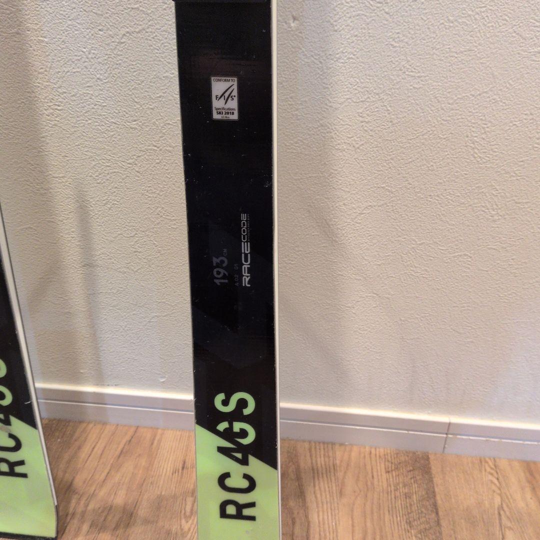 Fischer RC4 GS スキー 193cm Z18ビンディング