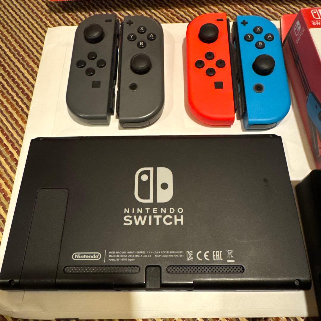 switch ジョイコン2セット&ソフト2本