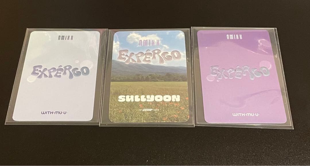 ソリュン　nmixx expergo トレカ