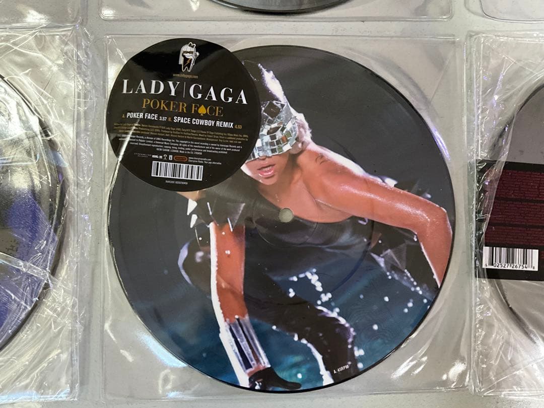 希少⭐️LADY GAGA⭐️レディーガガ⭐️ピクチャーレコード⭐️6枚セット