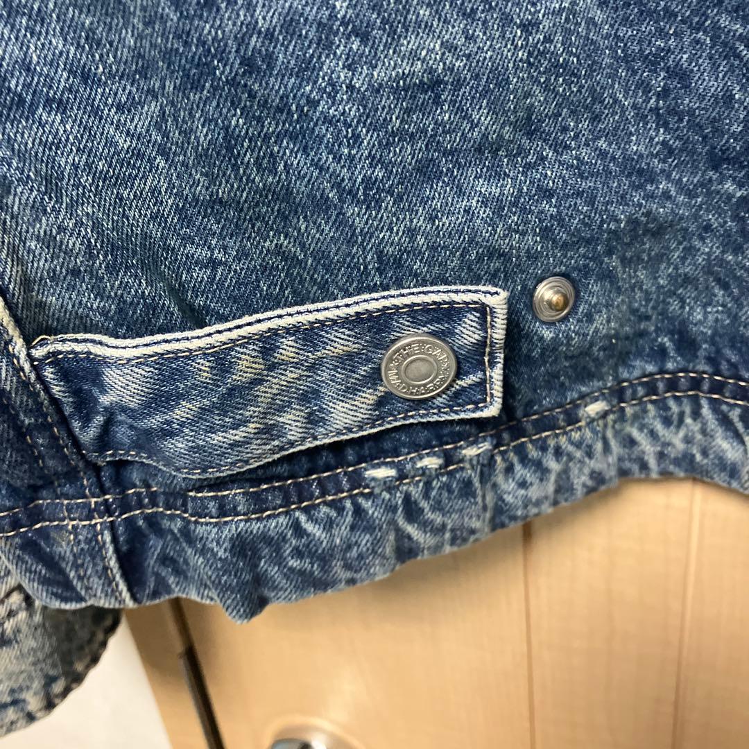 【美品】GAP × MADHAPPYフード付きデニムジャケット L