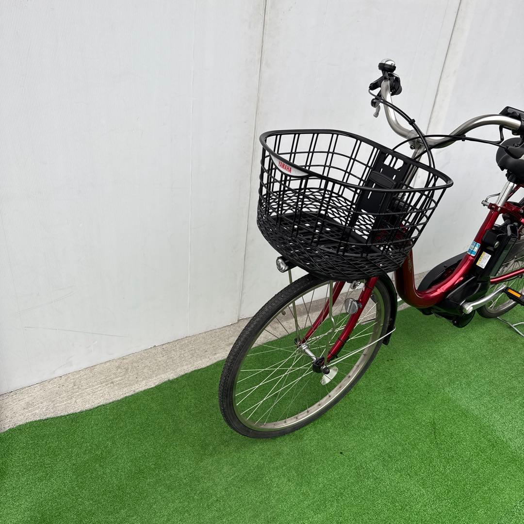 YAMAHAヤマハW ith 電動アシスト自転車24インチ 12.3Ah レッド