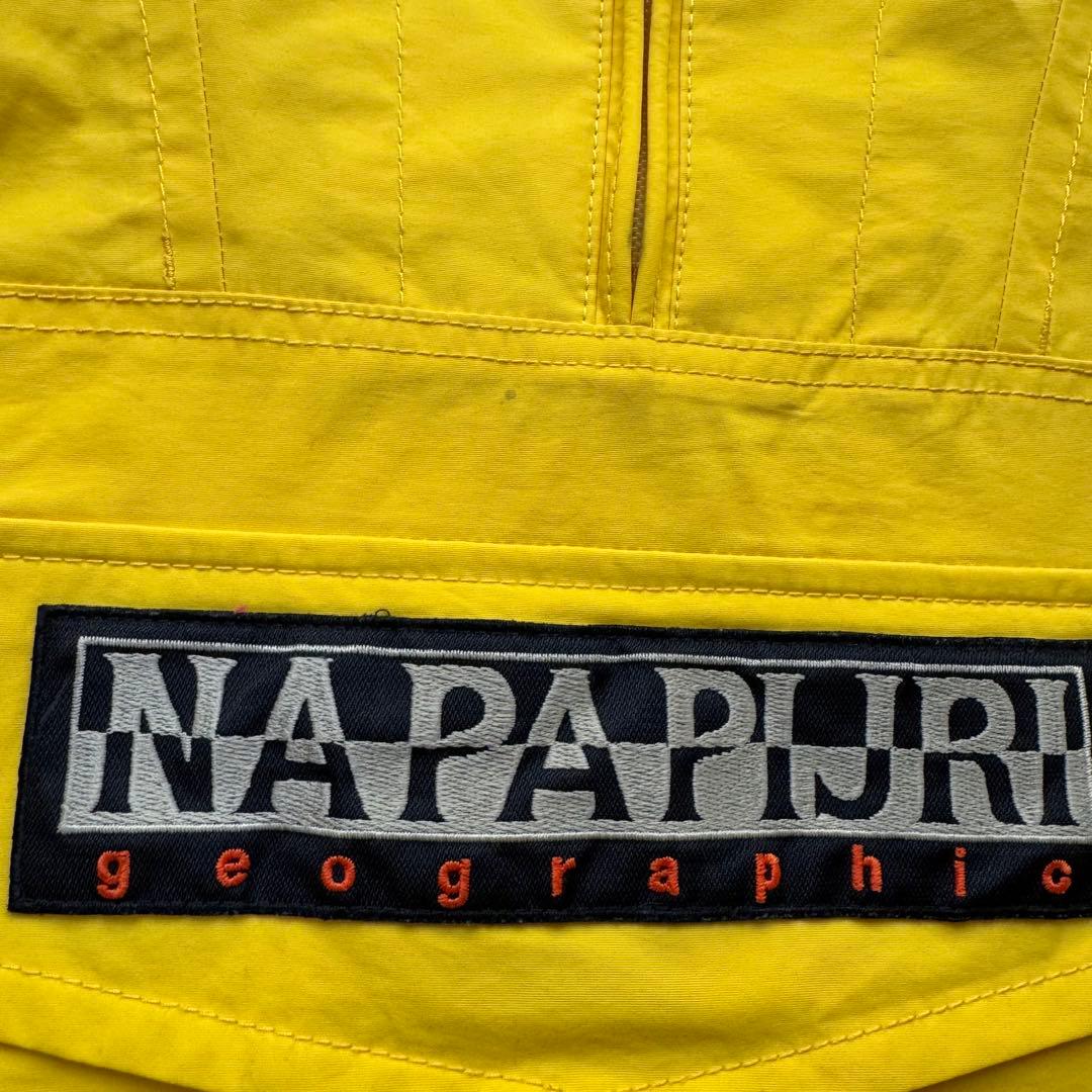 NAPAPIJRI ナパピリ　アノラックパーカー　イエロー　M レインフォレスト