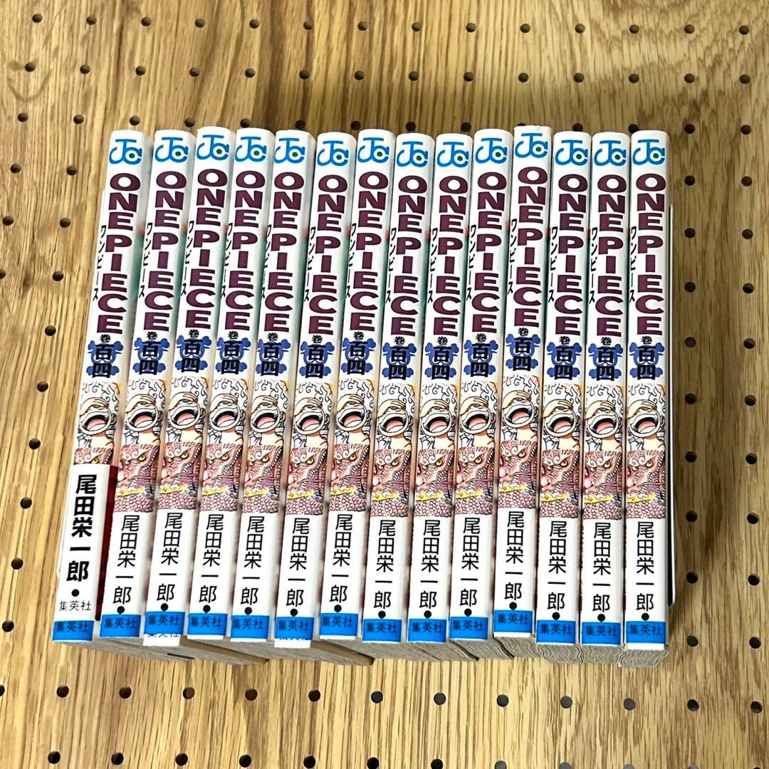 超希少　全巻初版　ワンピース104巻　12冊セット