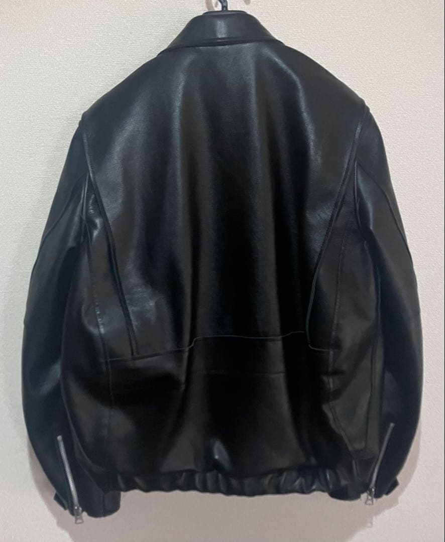 ジャケット・アウター 26ss sacai Leather Blouson black 2
