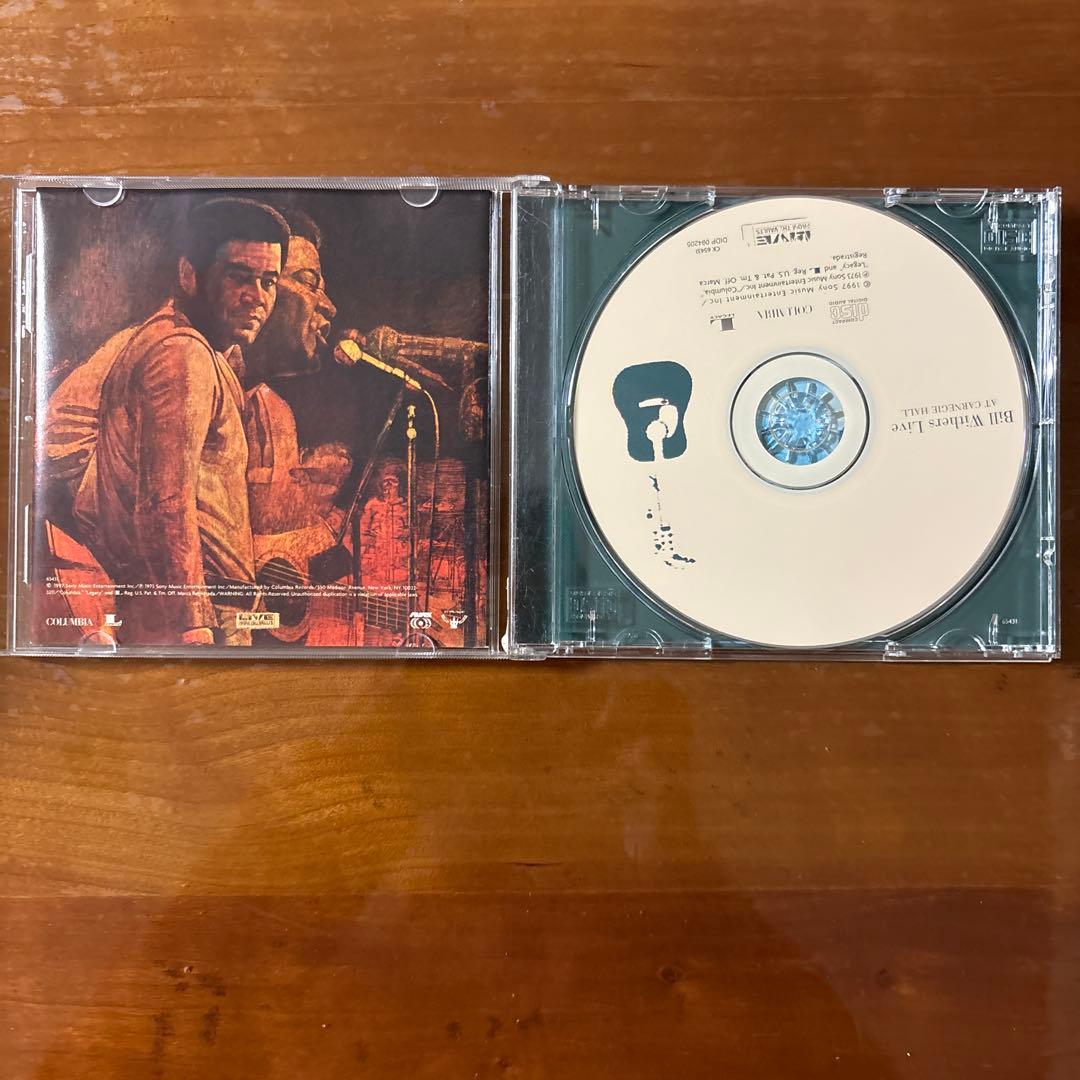 洋楽 Bill Withers Live at Carnegie Hall