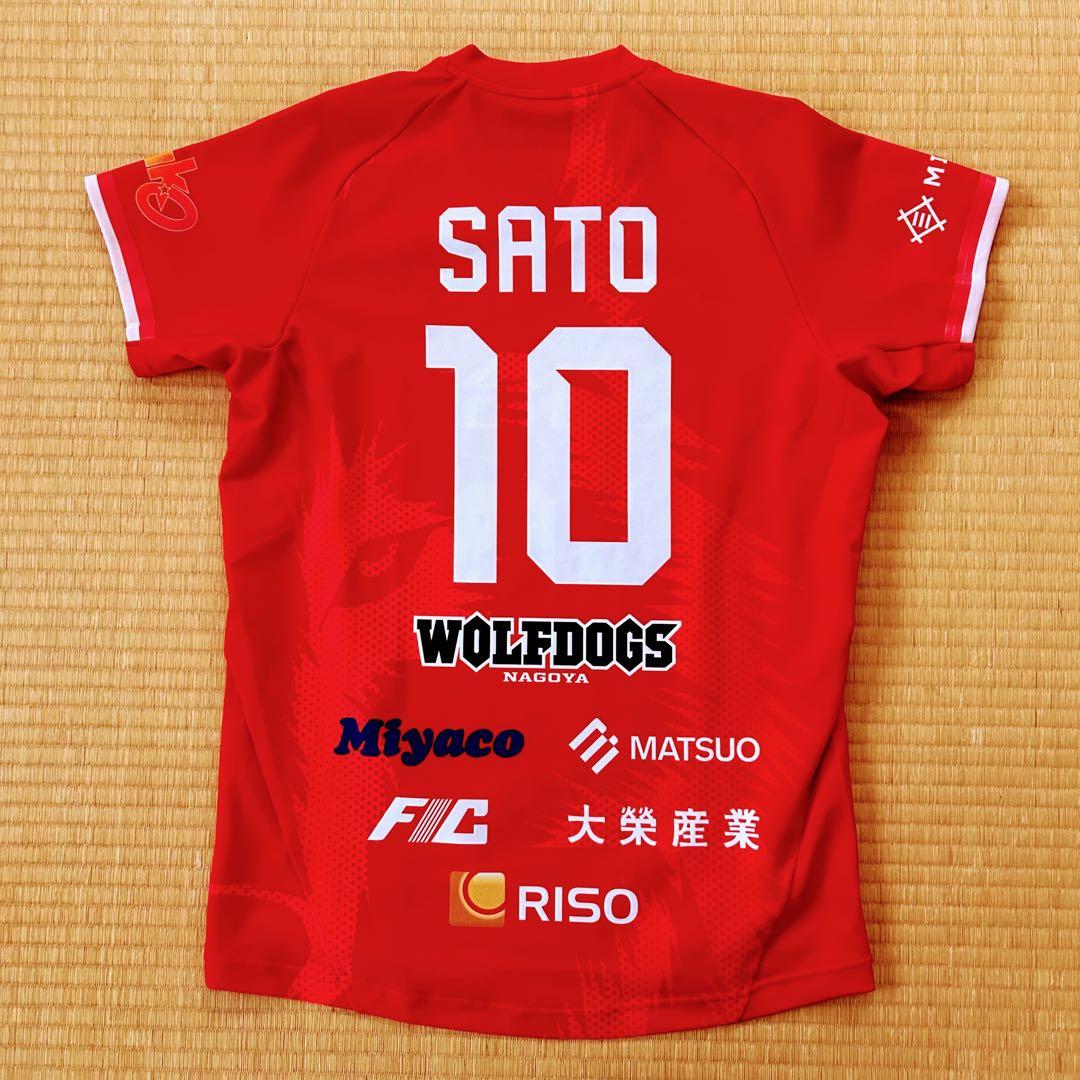 WOLFDOGS NAGOYA 佐藤駿一郎 オーセンティックユニホーム