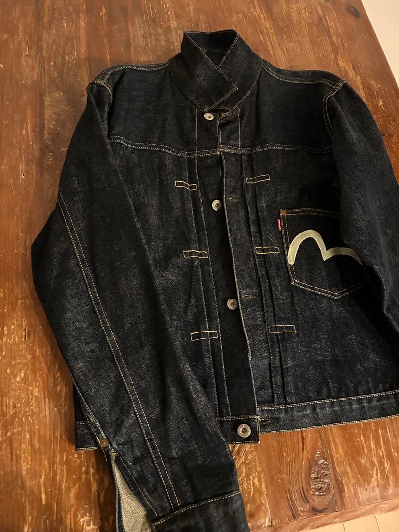 evisu デニムジャケット　1st サイズ46 カモメ　No2 大戦