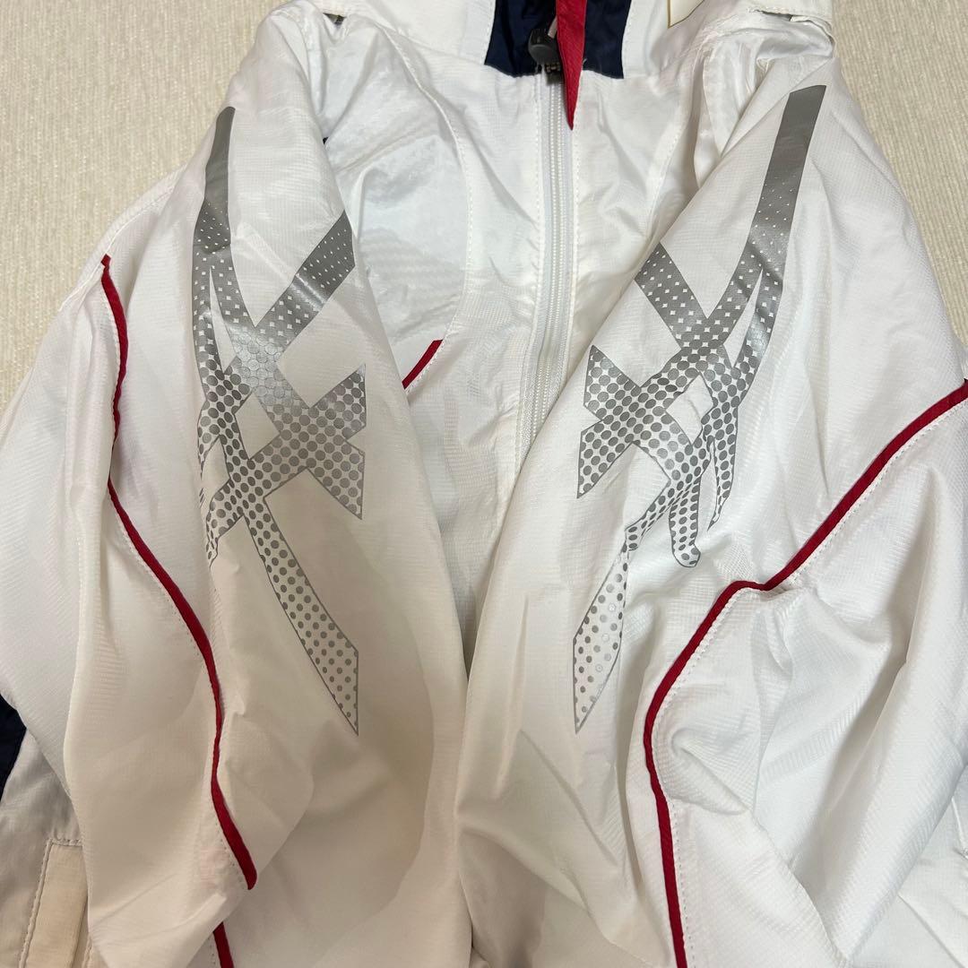 アシックス　ウインドブレーカー　日本代表　ジャンパー　ナイロン系　asics