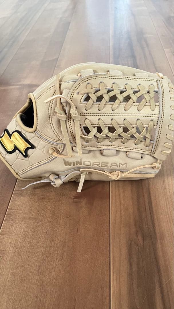 【未使用】野球 グローブ 軟式 大人 右投げ SSK オールラウンド用 キャメル