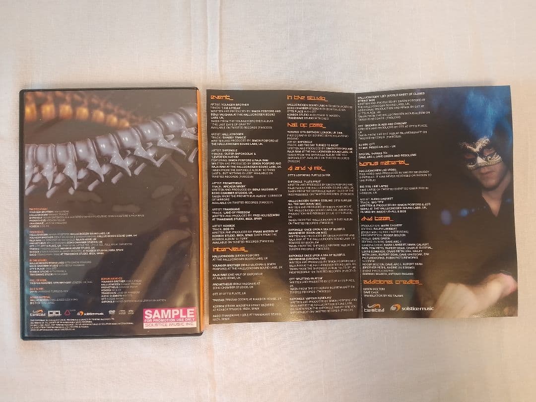 Twisted Records and Solstice DVD&CD 2枚組