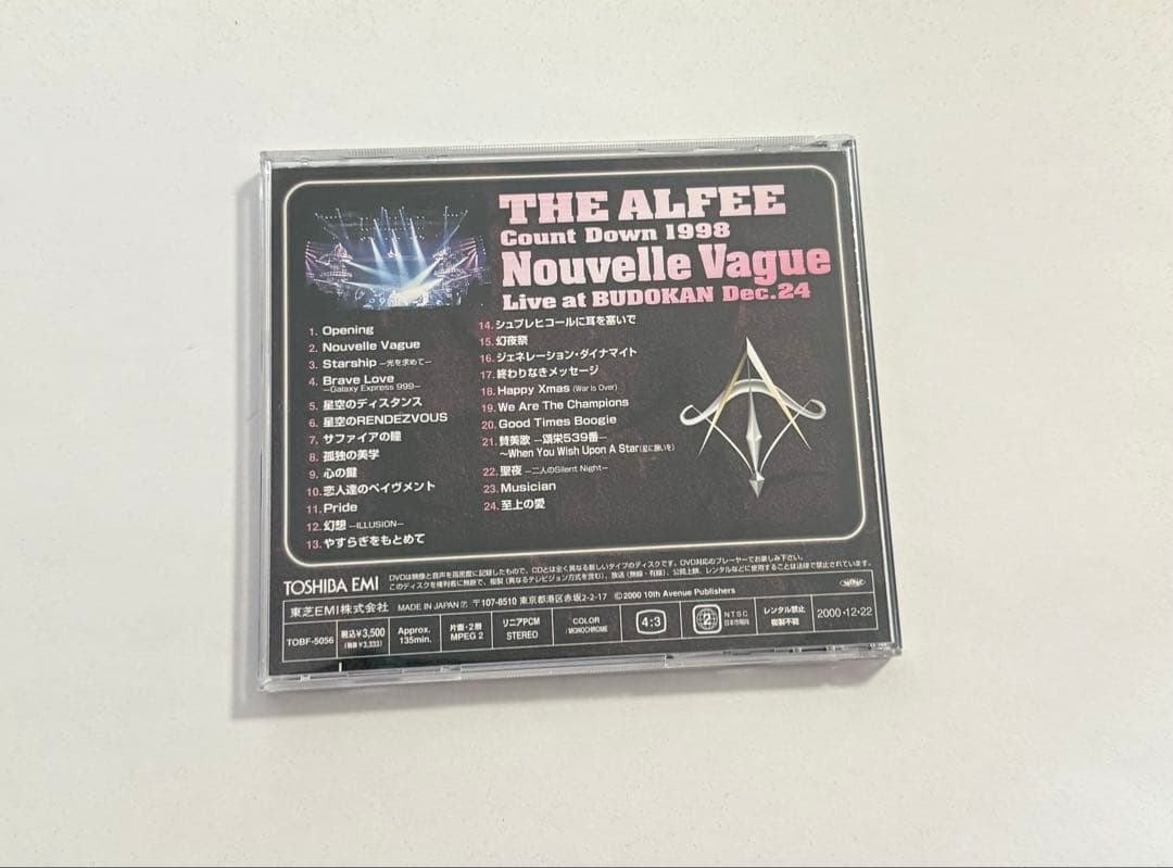 THE ALFEE Count Down ’98 Nouvelle Vague