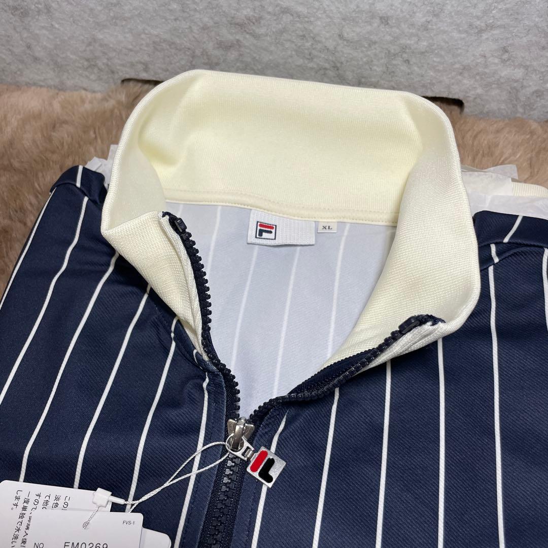 FILA EM0269 ストライプジャケット XL