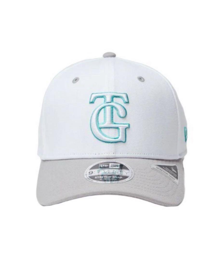 もっぴ　New Era FCGキャップ ホワイト/グレー 9FIFTY