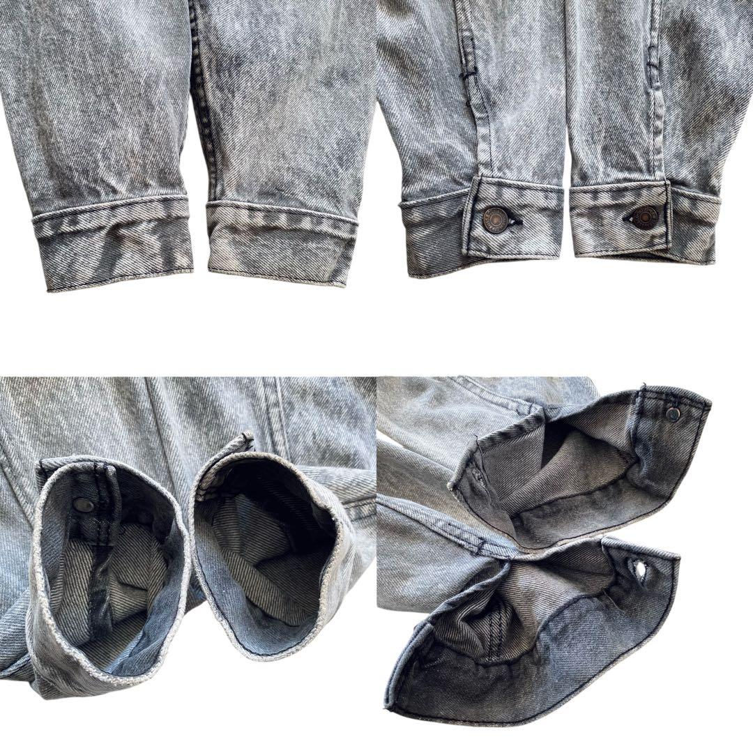 Levi's 80's USA製 57508 ブラックデニムトラッカージャケット