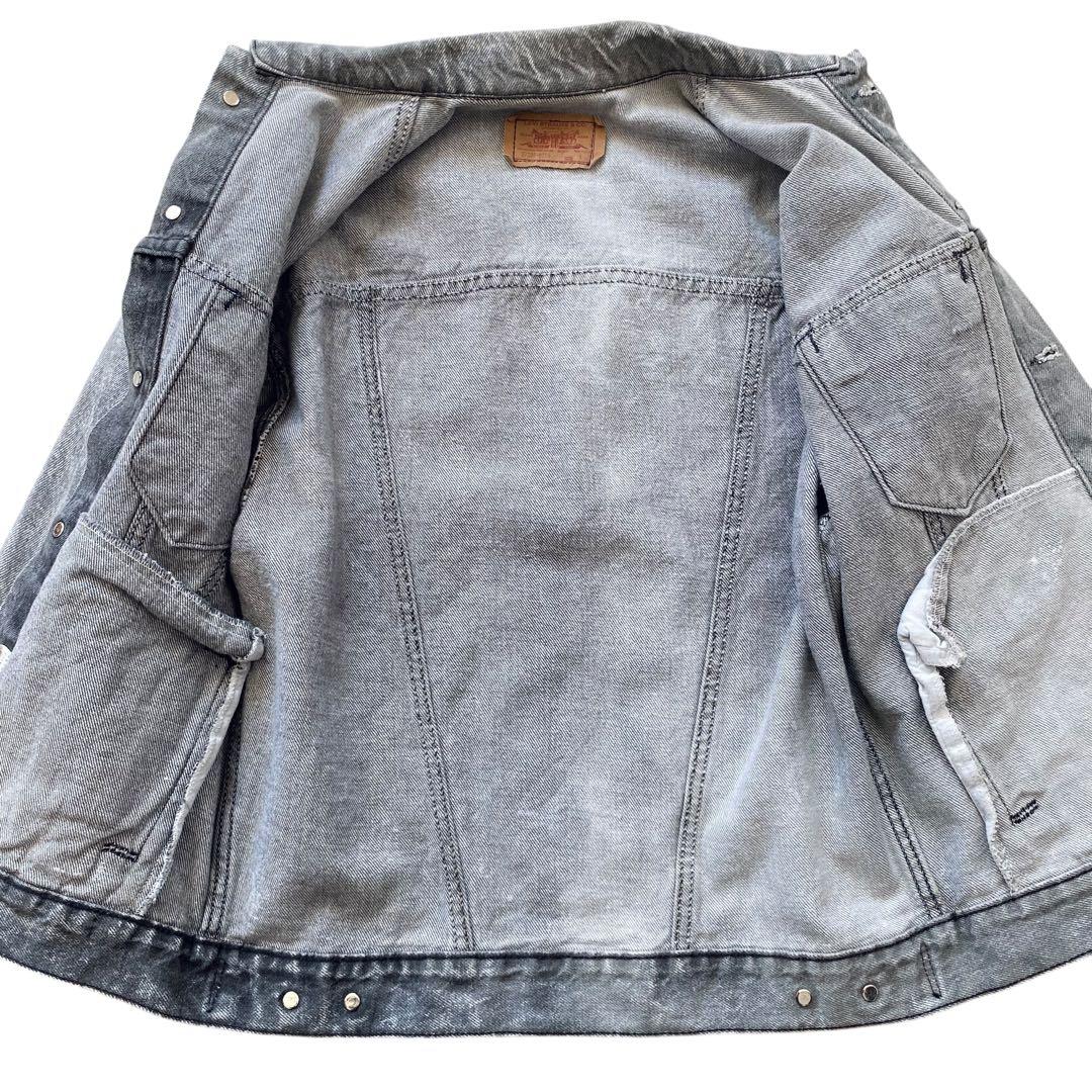 Levi's 80's USA製 57508 ブラックデニムトラッカージャケット