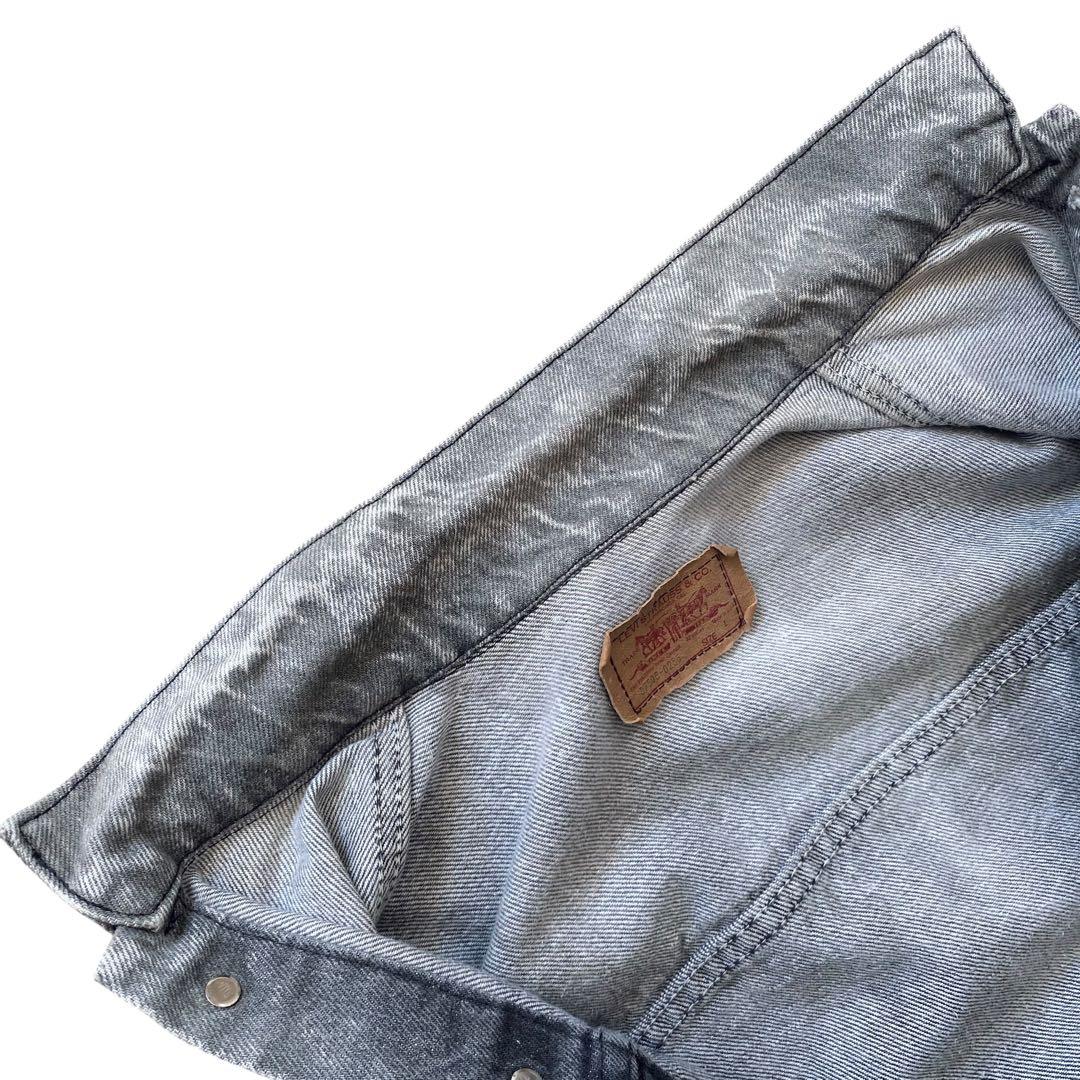 Levi's 80's USA製 57508 ブラックデニムトラッカージャケット