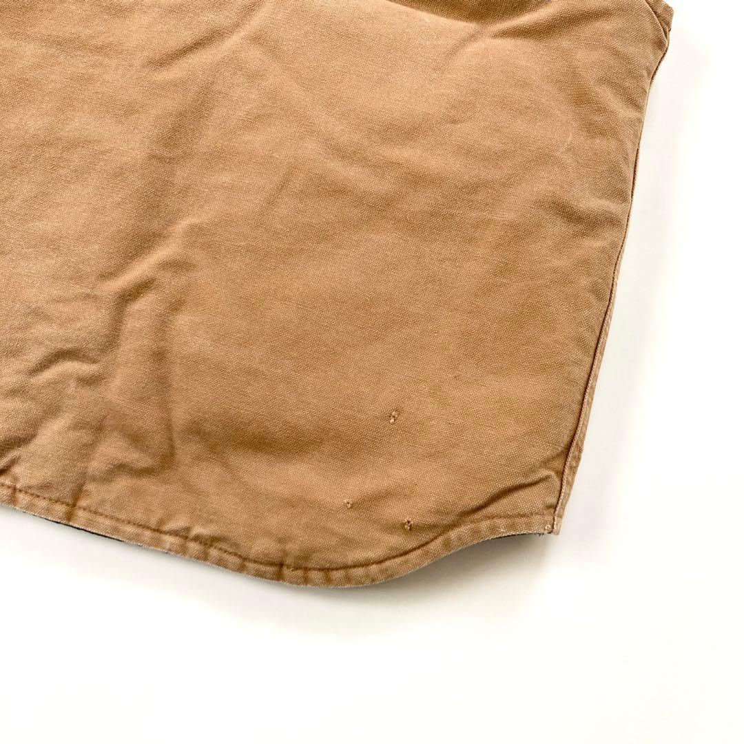 carhartt ダックベスト フェード ブラウンダックsize:L