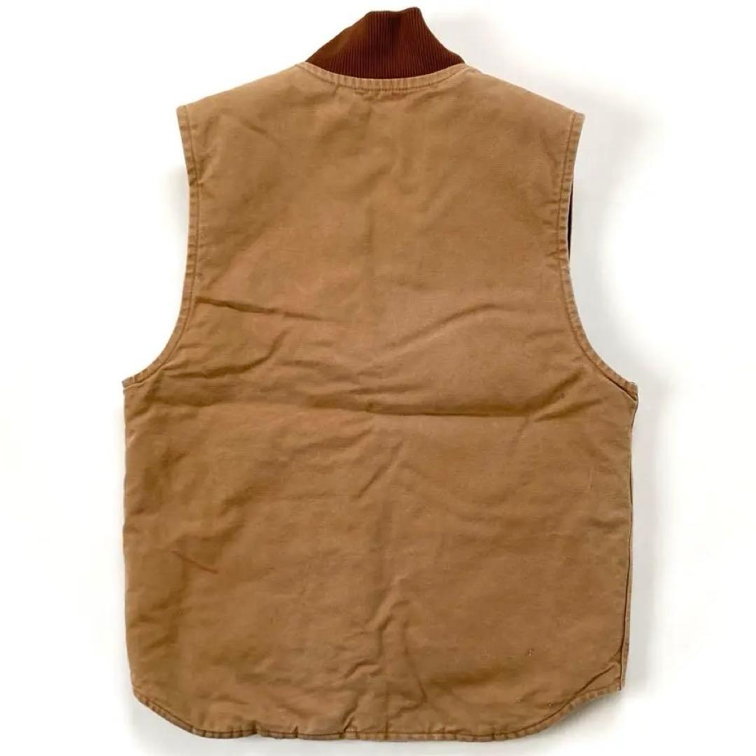 carhartt ダックベスト フェード ブラウンダックsize:L