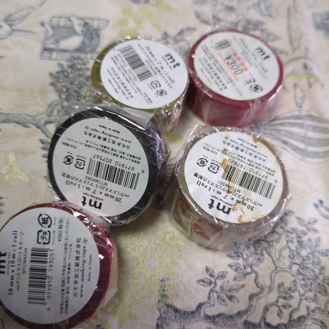 新品☆mt☆クリスマス☆マステ☆マスキングテープ