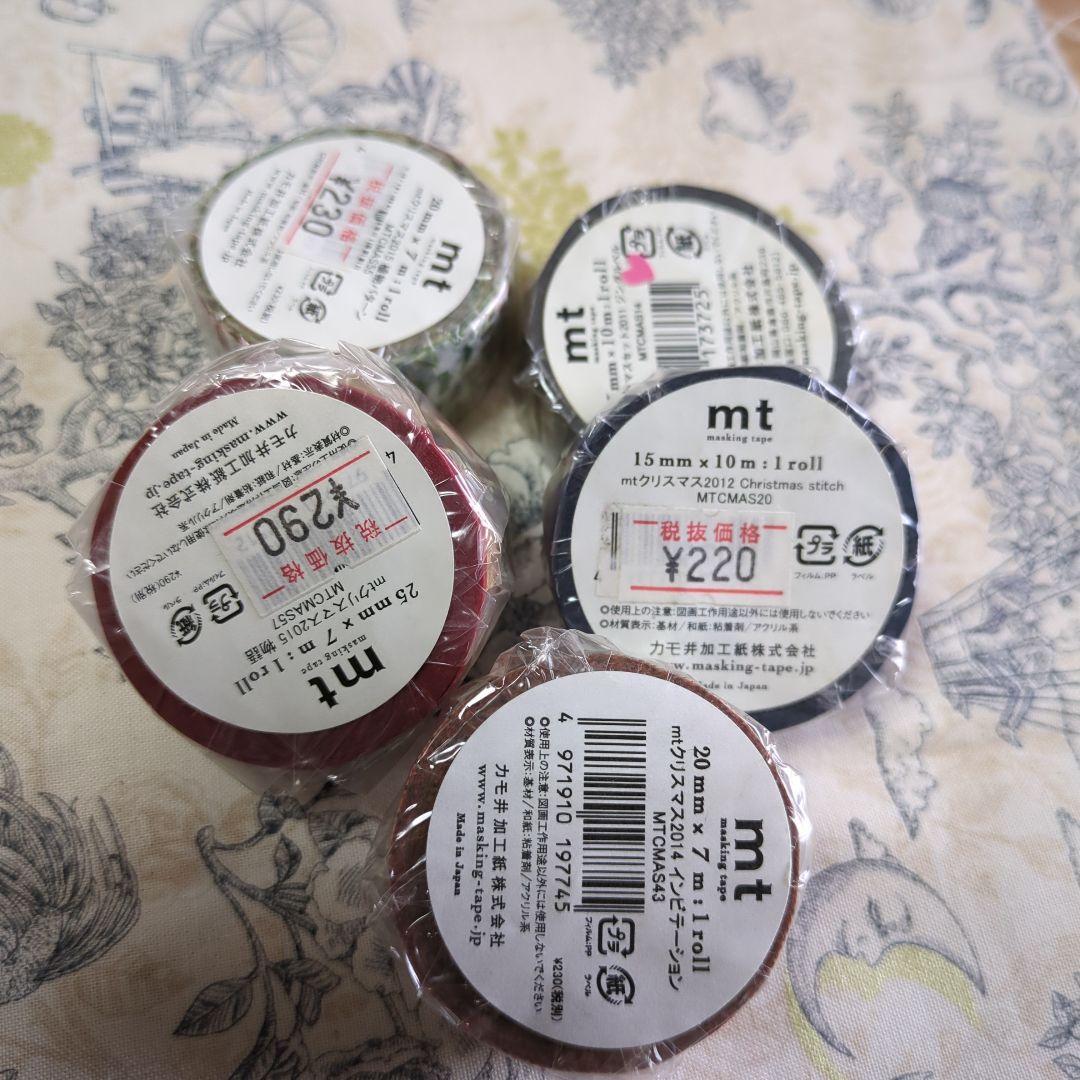新品☆mt☆クリスマス☆マステ☆マスキングテープ