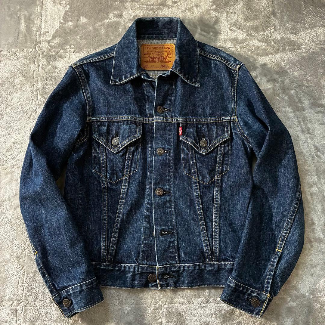 90s Levi's 557 デニムジャケットサード