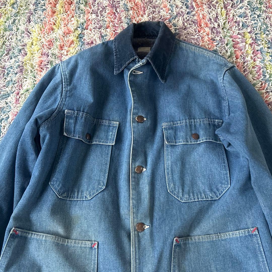 70's/BIGMAC/JC penneyカバーオール/デニムジャケット/XL