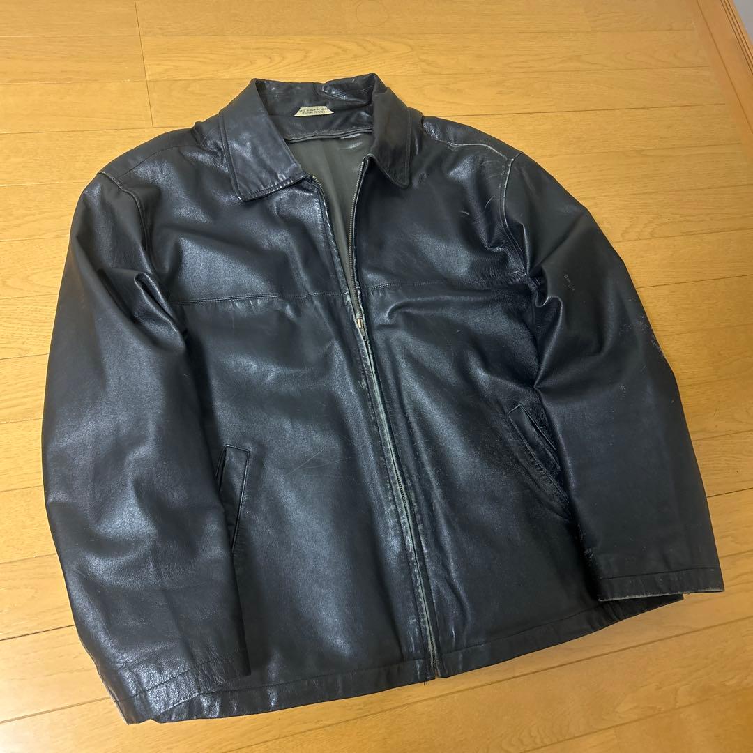 90〜00s Harve Benard leather jacket