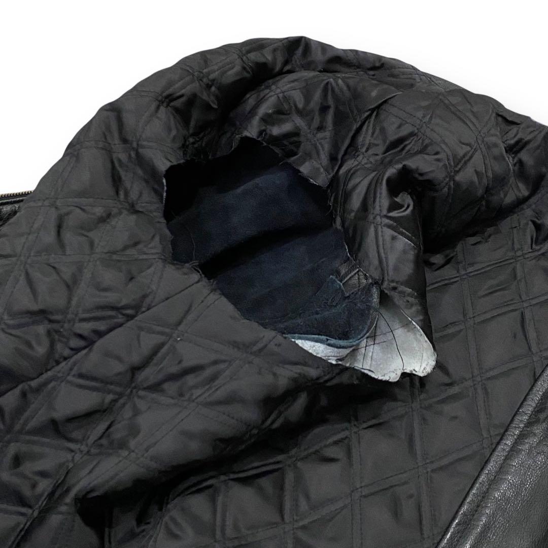 00's GAP ギャップ　レザージャケット　ミントコンディション