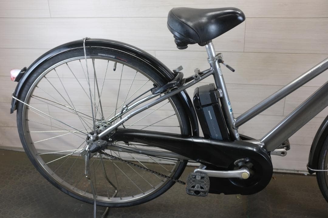 電動自転車BS A C L　27インチ　3段　8.9Ah充電器あり