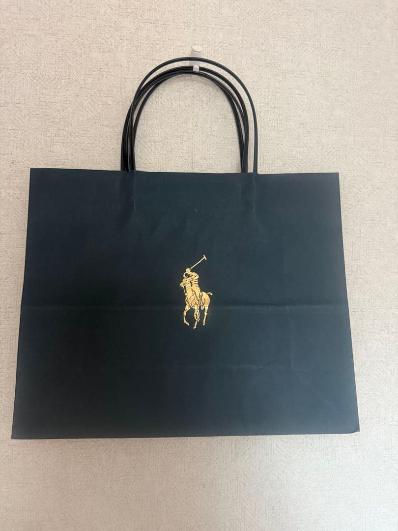 初売りセールRalph Lauren 黒ベスト【おまけ付き】