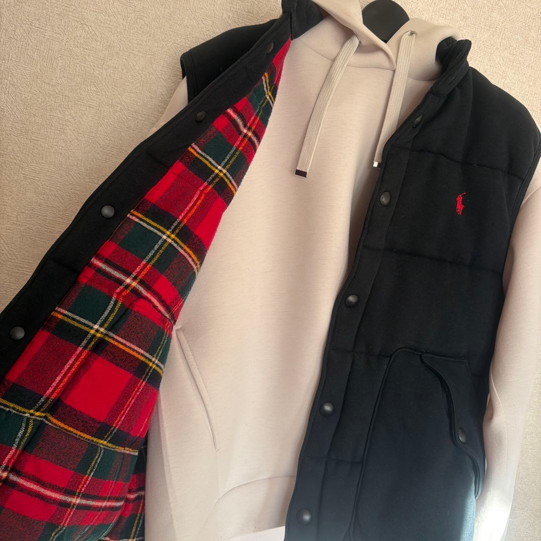 初売りセールRalph Lauren 黒ベスト【おまけ付き】