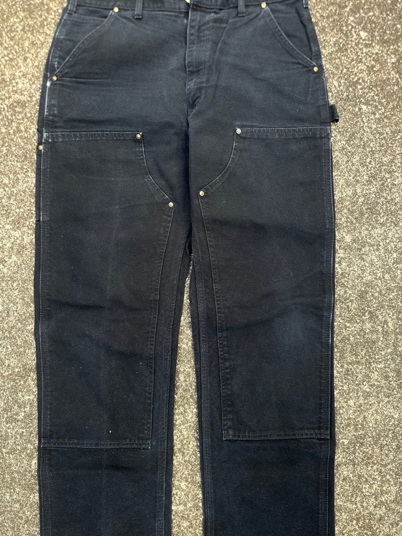 お*そ様 Carhartt B01 BLK ブラック ワークパンツ 34x34