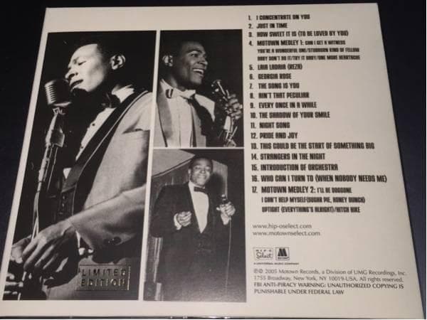 HIP-O Select限定盤！MARVIN GAYE/ AT THE COPA